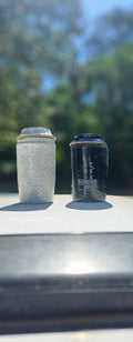 Speckled Yin and Yang Jars