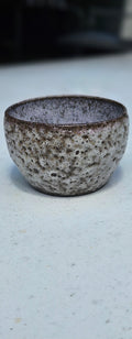 Moon crater Teacup and Bowl 3 piece set